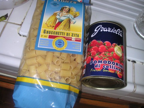 pasta e pomodoro