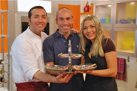 Gino Sorbillo, l'autore di Casa Alice Giampaolo Trombetti e Claudia Deb