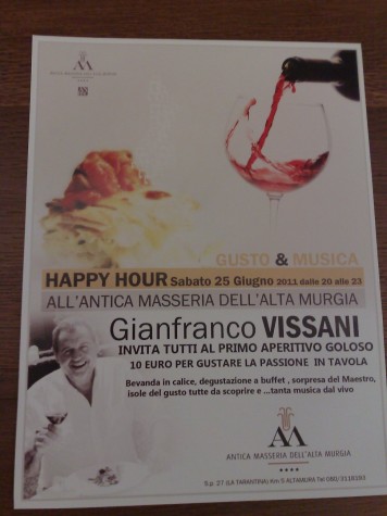 Brochure dell'aperitivo goloso