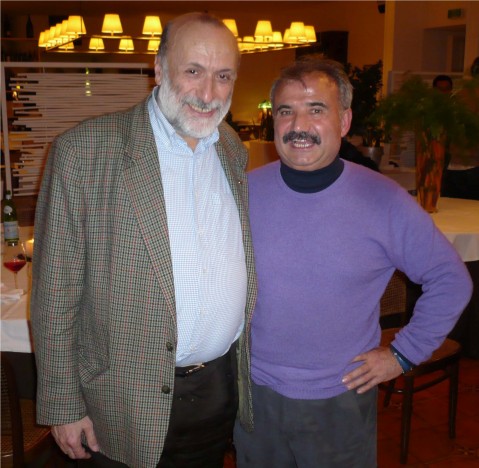 Peppe Zullo con Carlo Petrini