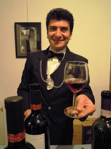 Degustazione di vini con il sommelier Alessandro