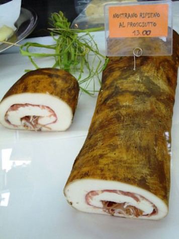 La sfoglia farcita affumicata