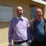 Raffaele Barlotti con il padre Raffaele Barlotti con il padre