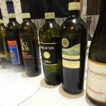 Gli otto Greco in degustazione (Foto Lello Tornatore)