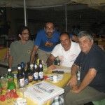 Marcello, Roberto e Massimiliano con Paolo Mazzola