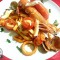 Troccoli allo scoglio risottati con siero di mozzarella di bufala