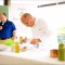 il Patròn Enzo Vizzari con Heinz Beck il Patròn Enzo Vizzari con Heinz Beck