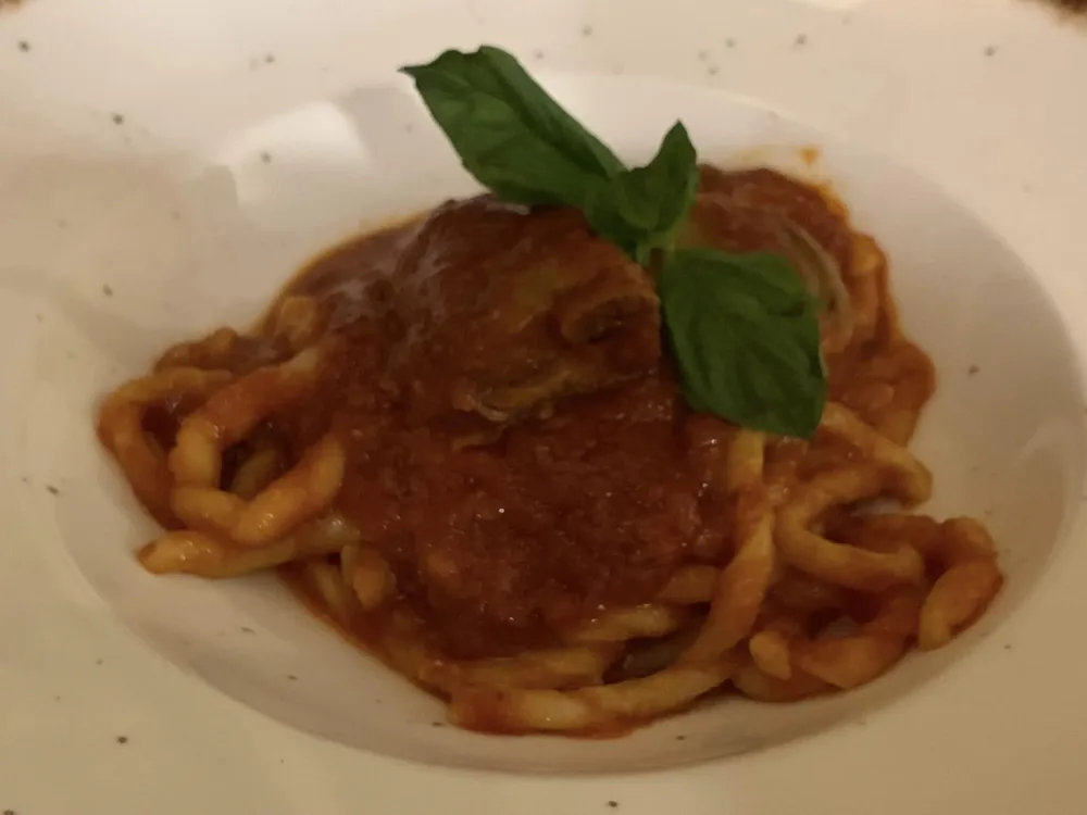 Tavernetta Marinella, fusilli avellinesi al ragù