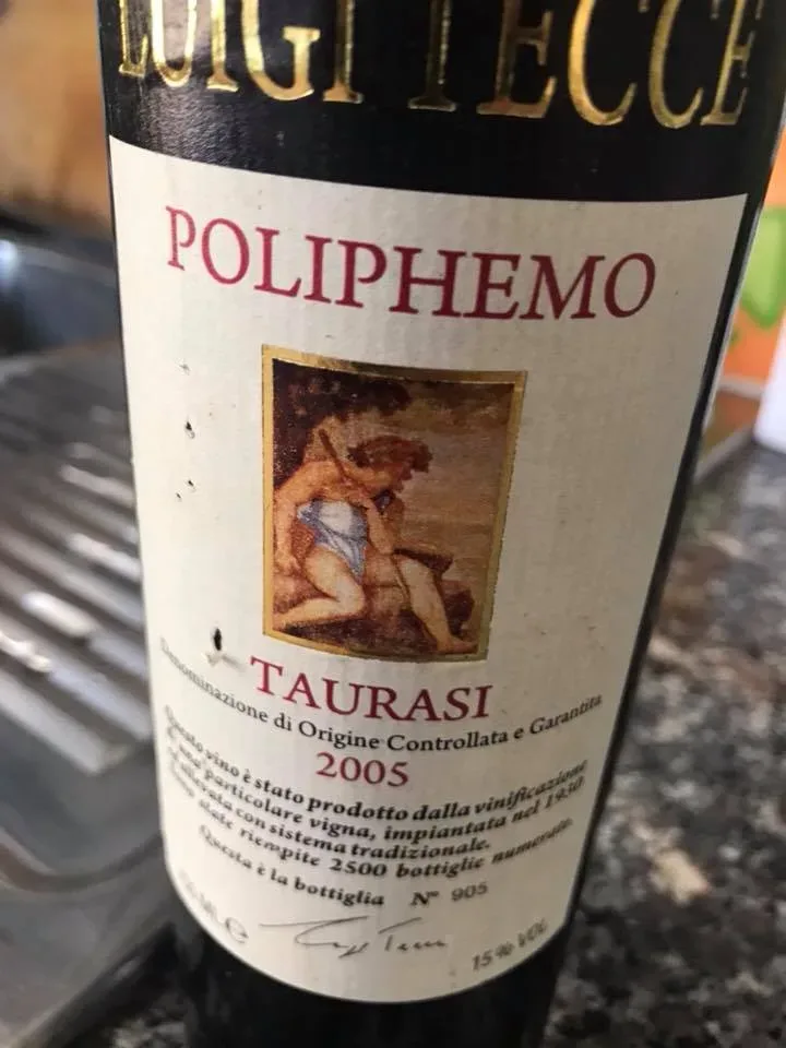 Poliphemo 2005 Luigi Tecce