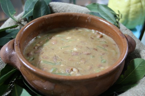 Cavatelli di borragine e fagioli di Cusano Mutri