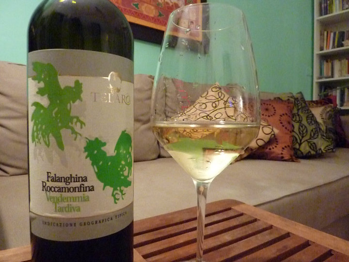 Falanghina vendemmia tardiva 2008 Telaro - foto: m.p.
