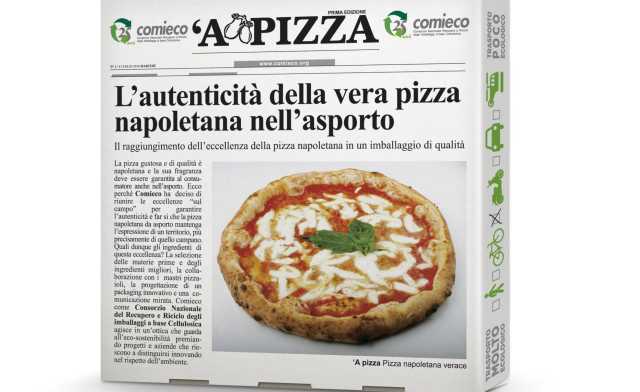 Inventato nuovo contenitore per la pizza da asporto: ecologico, a
