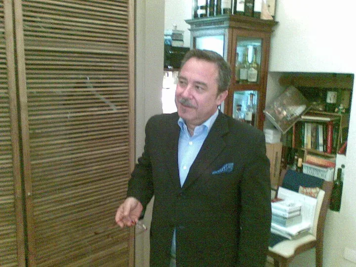 Franco Ricatti e lo staff di Bacco a Barletta