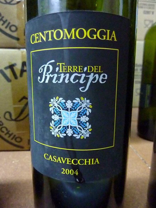 Centomoggia, l'etichetta del 2004