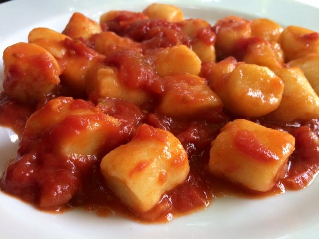 Da Cesare, gli gnocchi