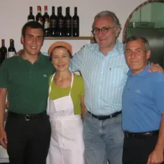 Alan Ducasse con la famiglia di Lorenzo Apicella