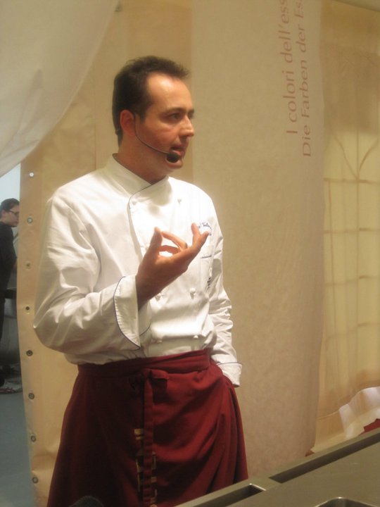 Renato Martino Jeune Restaurateur d'Europe Vairo al Volturno Stella Michelin nel 2007