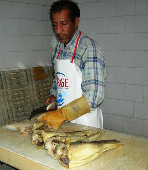 Lavorazione stoccafisso