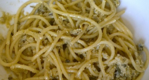 Bucatini cqrbonara carciofi