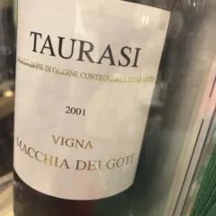 Taurasi 2001 Macchia dei Goti