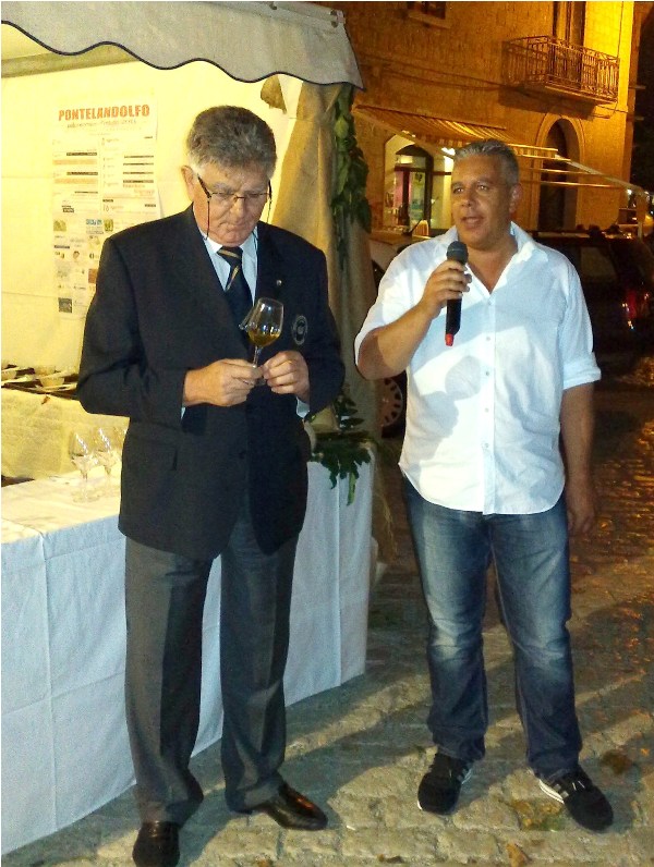 Michele Giordano con Giancarlo Rinaldi