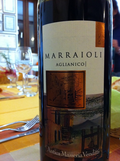L'aglianico dell'Antica Masseria Venditti