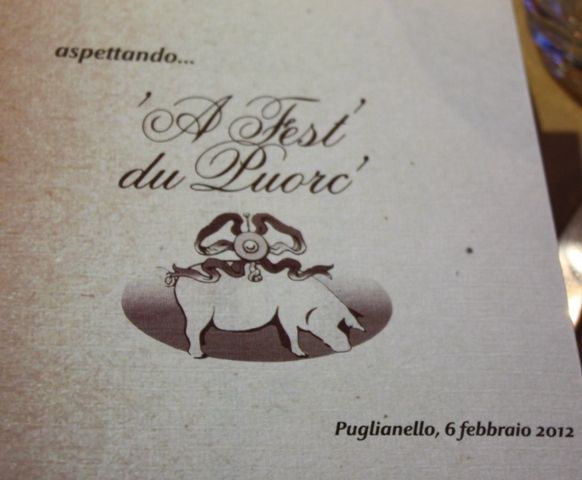 La cucina del maiale protagonista a Puglianello