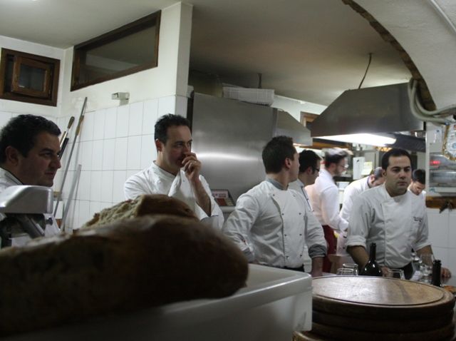 I preparativi in cucina