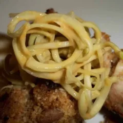 Le animelle con le puntarelle ai ricci di mare di Andrea Dociotti