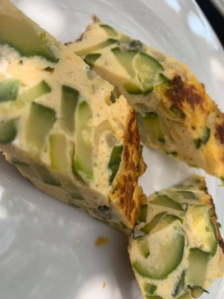 Il Contadino, frittata di zucchine