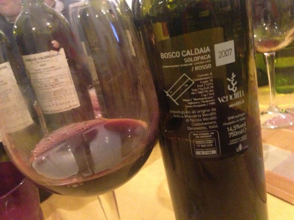 Bosco Caldaia 2007 Solopaca doc