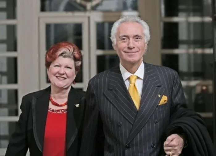 Annie Feolde e Giorgio Pinchiorri