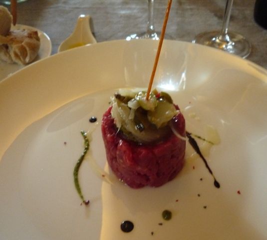 Tartarre di marchigiana