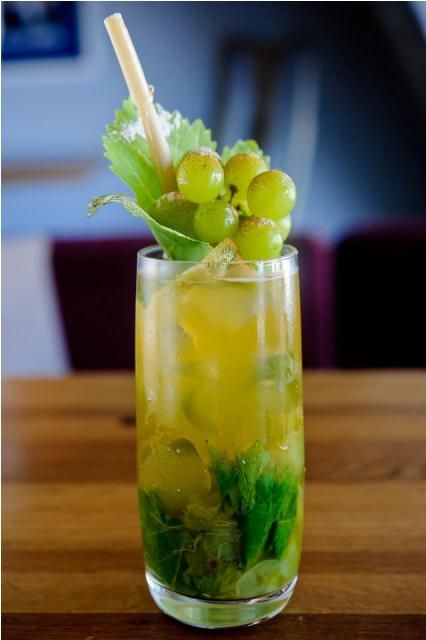 Mojito sannita a base di vino falanghina