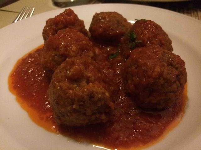 Tram Tram, polpette al sugo