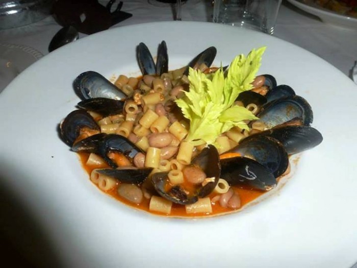 La pasta e fagioli con le cozze di Maria Rina