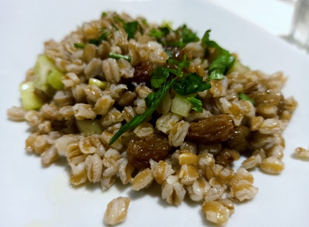 Le Cocole - Antipasto - L'Insalatina di Farro con sedano e uvetta