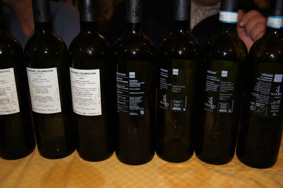 Vandàri, falanghina in passerella