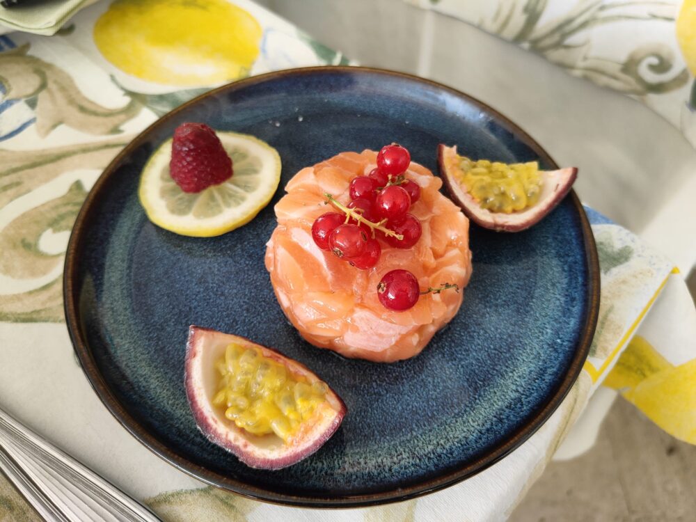 tartare di salmone