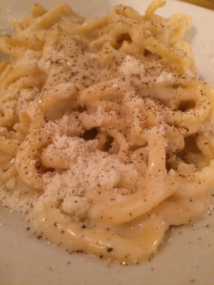 Lo'steria,  cacio e pepe