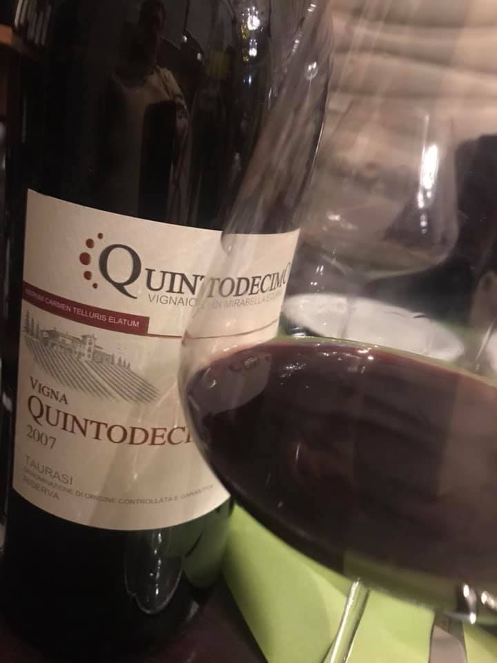 Vigna Quintodecimo 2007 Taurasi