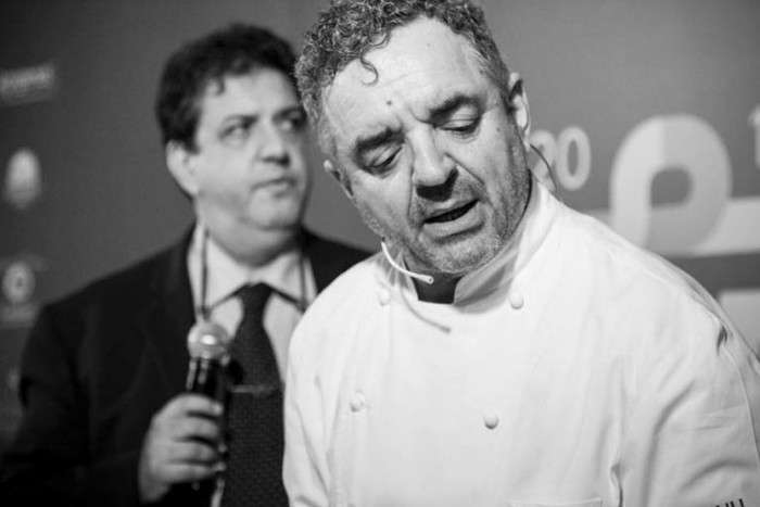 Mauro Uliassi e Luciano Pignataro, foto dell’edizione 2014