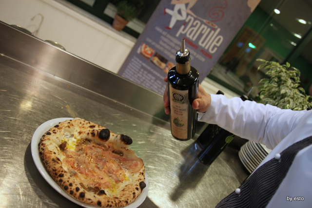 Le Parule  Giuseppe Pignalosa Pizza con mortadella