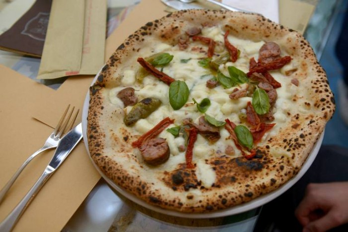 Pizzeria Mangiafoglia, Pizza "Papaccelle"