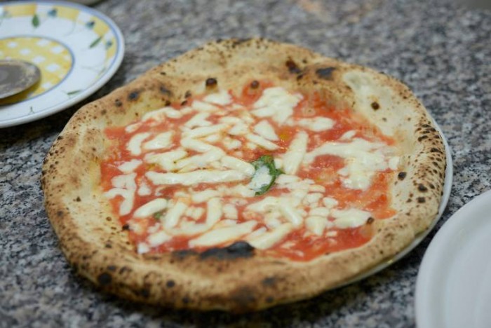 Pizzeria Mangiafoglia, la Margherita