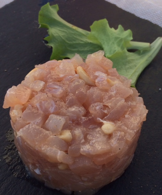 La Baia, tartare di ricciola