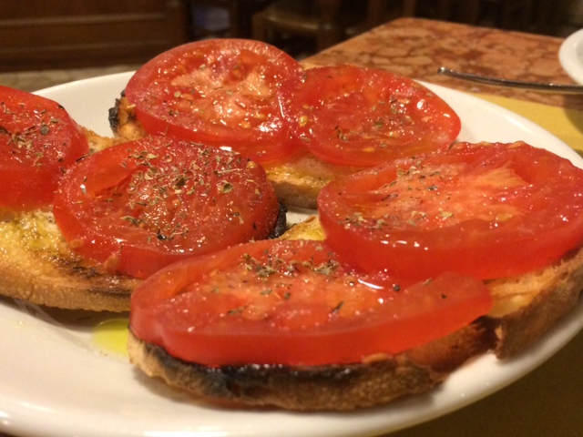 Osteria dell'Angelo, bruschette