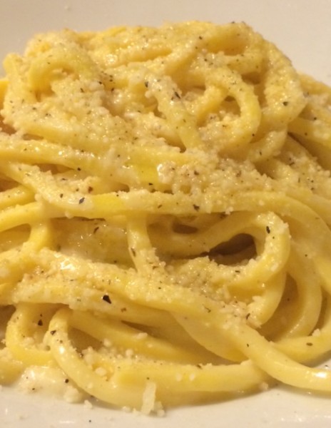 Osteria dell'Angelo, tonnarelli cacio e pepe