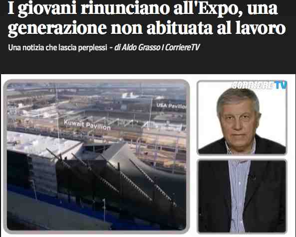 Aldo Grasso, Expo e Manpower