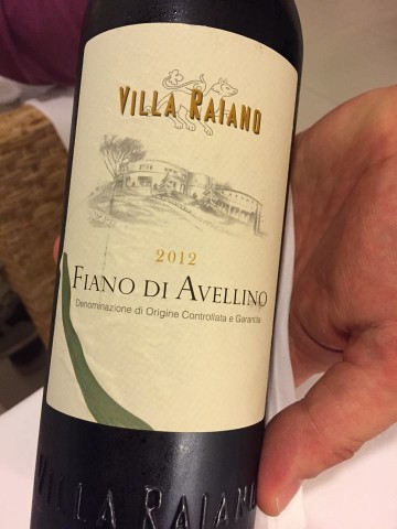 Fiano di Avellino 2012 Villa Raiano